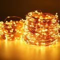 High Quality Fairy LED Light String - 20 Feet - Golden. 
