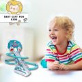 Doraemon Slide Toy Set | Stair Climbing Doraemon Race Track Set for Kids | Electronic Small Doraemon Slide Track Set Toy for Kids 5+ Years. 