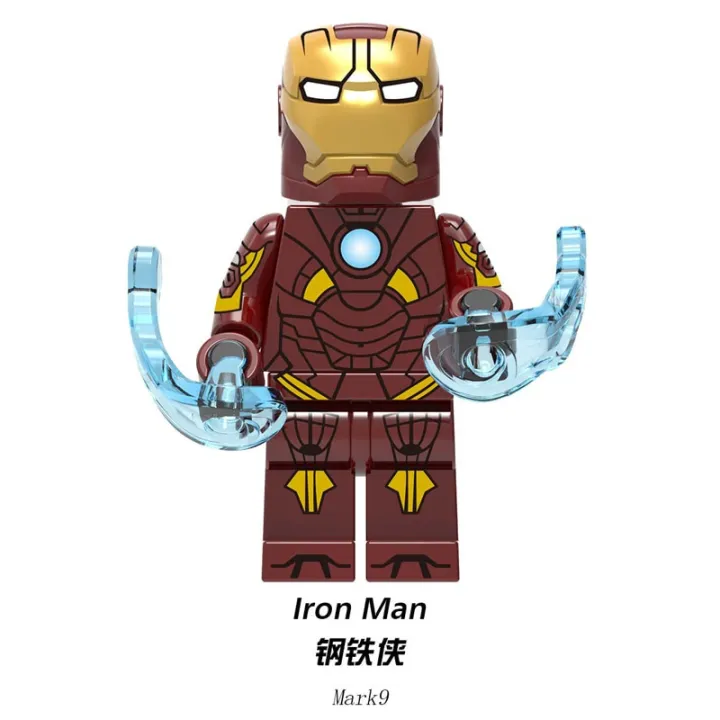 Iron Man Blocks Lego MARVEL Avengers 4 Endgame Minifigures MK85 Building Blocks Toys Gifts