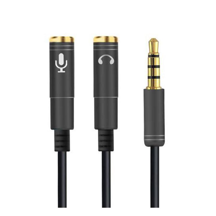 3.5mm Combo Audio Adapter Cable for PS4,Xbox One S,Tablet,Mobile Phone,PC Gaming Headsets and New Version Laptop