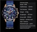 LIGE Fashion Mens Watches Top Brand Luxury WristWatch Quartz Clock Blue Watch Men Waterproof Sport Chronograph Relogio Masculino. 