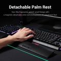 Redragon K588 RGB Mechanical Gaming Keyboard TKL with Programmable Keys Macro Recording Red Switches with Detachable Palm Rest & USB-C USB for Windows PC. 