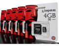 Kingston 4GB Micro SD Memory Card. 