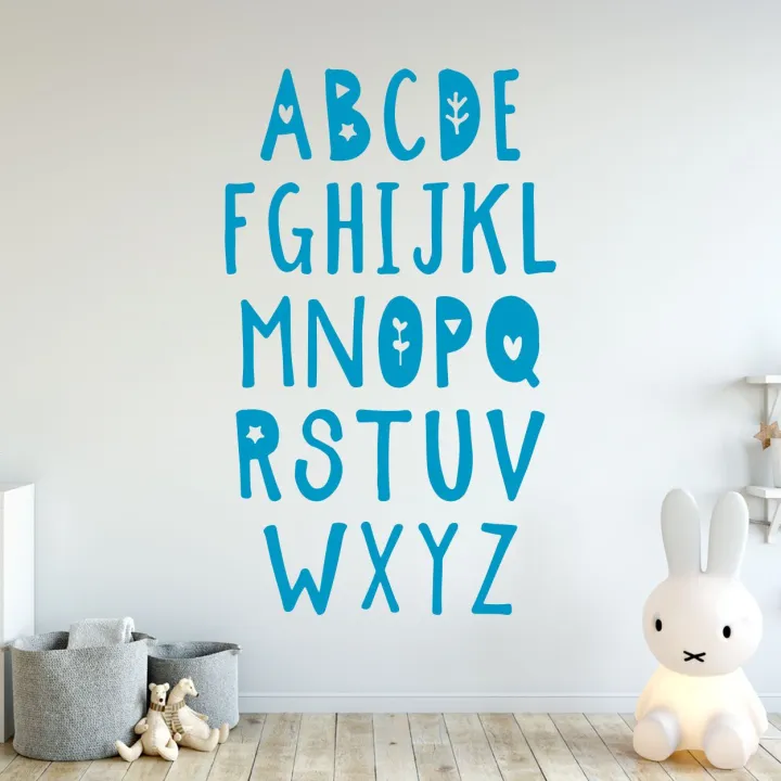 Alphabet%20Wall%20Decal%20Stickers%20for%20kids%20room%20,%20Kids%20wall%20stickers%20-%20Image%202