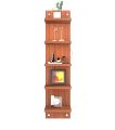 Set of 4 New Flat Delightful Wall Mounted Book Shelf, wooden shelves, Storage Shelves. 
