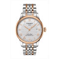 Tissot Le Locle Silver Stainless Steel Silver Dial Automatic Watch for Gents - T-0064072203300. 