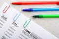 Gem Clip for Paper Coated, Coideal 80 Pack 1.2 Inch Assorted Color Mini Paper Clip Holder/Sheet Holder for Files, Papers, Office Supply (29 mm). 