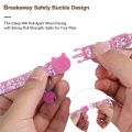 Cat Collar, for Apple Air Tag Cat Collar, in 3/8Inch Width Black. 