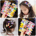 14pcs Baby Girls Cute Fruit Hair Clips Kids Children Hairpin Hair Accessories. 