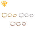 Women Earring Rhinestone Simple Mini Piercing Hoop Studs Earlobe Tragus Circle for Female. 