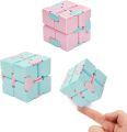 Infinity Cube Fidget Cube Toy, Anxiety Relief Fidget Finger Toys For Kids And Adults. 