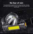 Portable mini High Power LED Headlamp Built-in Battery T6+COB USB Rechargeable Headlight Waterproof Head Torch Head Lamp Super Bright 3 Led Rechargeable Headlamp - Multicolor USB Charging Powerful Flashlight XPE COB LED Flash Light Flashlight. 