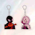 Cute Cartoon SpiderMan Keychain Pendant Funny Cat Couple Backpack Toy Gift Cherry Super Store. 