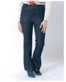 Blue - Denim - Flared Fit Palazzo Jeans For Women. 
