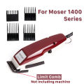 For Moser 1400 Series Shaving Machine Replacement Combs 4pcs/set Hair Trimmer Electric Shaving Limit Comb Set Kit 3/6/9/12mm. 