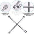 Cross Wheel Spanner 4 Way Car Wheel Wrench Wheel Pana Cross Pana. 