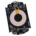 Qi Wireless Charger PCBA Circuit Board with Qi Standard Coil DIY Wireless Charging Module (5W) for Samsung. 