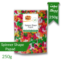 Spinner Shape Papad / Fryums 250g (Bachat Pack). 