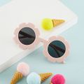 New Sun Flower Round Cute Kids Sunglasses UV400 For Boy Girls Toddler Lovely Baby Sun Glasses Children Oculos De Sol. 