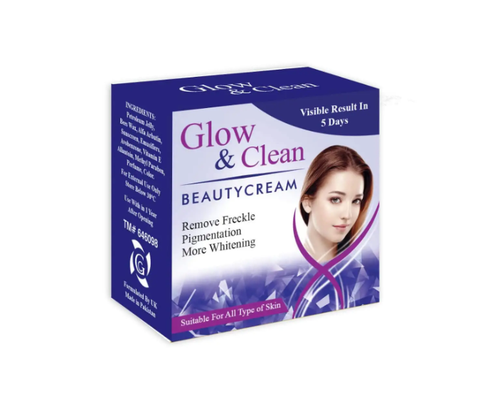 Glow and Clean Beauty Cream