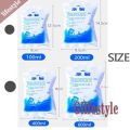12PCS Gel Ice Pack Reusable,Insulated Dry Ice Packs,Massage Gel Refrigerated Bags,Food Keep Fresh Gel Dry Ice Pack For Cooler And Insulation. 