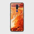 Oppo A5 2020 Cover - Mystic Marble Series - HQ Ultra Shine Premium Infinity Glass Soft Silicon Borders Case. 