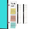 Computer Monitor Sticky Notes Colorful Magnetic Whiteboard Sticky Note Holder for Organizing Desk Buyers' Favorite Desk Accessory Monitor Note Holder. 