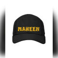 Any name can be Customized on Cap (Maheen). 