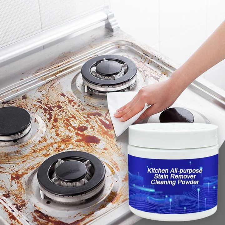 Kitchen All-Purpose Cleaning Powder Foam Stain Remover 250 Gram
