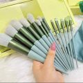 13 Pcs Makeup Brush Set Soft hair Loose Powder Eyeshadow Concealer Contour Eyeliner brush Foundation Beauty Cosmetic tools. 