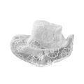 Summer Kids Girl Lace Flower Bonnet Sun Hat Breathable Anti-UV Outdoor Beach Cap. 