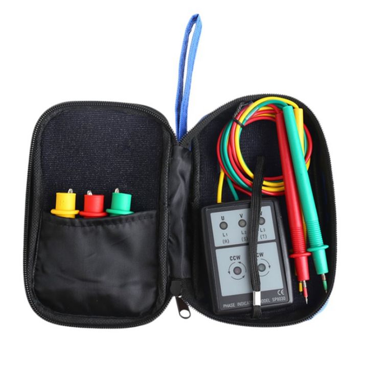 【Mary DAI Store】Digital Three Rotation Meter LED Buzzer Phase Indicator ...