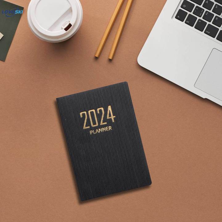 Work Schedule Notebook 2024 Monthly Planner Diary Journal Daily Task Notebook Home Business Supplies