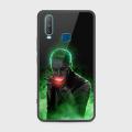 Vivo Y15 Cover - Joker Series - HQ Ultra Shine Premium Infinity Glass Soft Silicon Borders Case. 