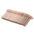 100Pcs Disposable Wooden Spoon Mini Ice Cream Spoon. 