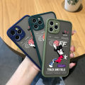 UCUC for iPhone 7 8 SE 2020 SE 2022 Back Cover Basketball Mouse Frosted Transparent Hard Phone Case Thin Shockproof Full Cover Camera Protect Case. 