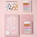 imoda Cute Cartoon Cat Index Sticker Lovely Sticky Note Diy Scrapbook Sticker Dairy Decoration. 