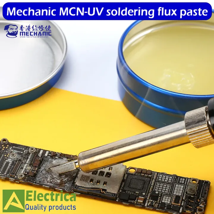 MCN-UV50%20/UV80%20paste%20for%20soldering%20flux,%20soldering%20iron,%20soldering%20iron,%20no%20cleaning%20required,%20cream%20for%20PCB/BGA/PGA/SMD,%20for%20soldering%20station%20Welding%20Repairing%20tool%20by%20Electrica%20-%20Image%208