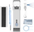 7-in-1 Portable Multifunctional Cleaning Tool Kit for Keyboards, Earphones, Computers, Phones & more. 