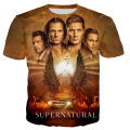 Supernatural T shirts men/women 3D TV supernatural printed T-shirt fashion Harajuku tee shirts streetwear oversized tops. 
