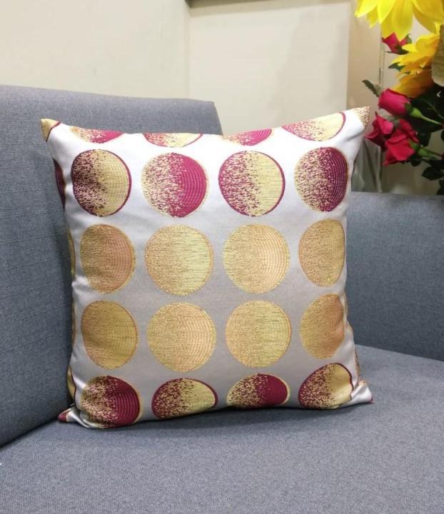 CH Antique Round Shiny Cushions With Out Filling