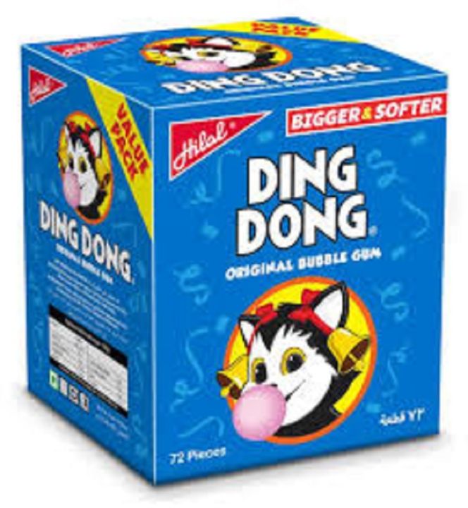 Ding Dong- Chewing Gum – 70 Pcs