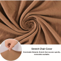 Fitted Chair Covers - Pack of 6 - Dust Proof - Stretchable - Cotton Jersey. 
