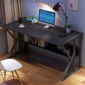 Modern Stable Computer Workstation Desk,Easy to Assemble Pc Laptop Study Table for Home Office,Wood Study Table. 