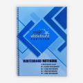 Pack of 3 Stationary Magic Spiral Whiteboard Note Book for Kids With Marker & Duster. 