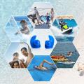 2Pcs/Set Silicone Swimming Ear Plugs Shower Bath Beach Waterproof Protector. 