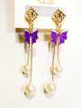 Choose Your Own 2 in 1 Fashion Earrings | Trendy Gold-Tone Earrings Set for Girls & Women. 