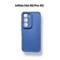 Infinix Hot 60 Pro 4G Back Cover Soft Leather Texture Design Camera Protection Phone Case for Infinix Hot 60 Pro 4G. 