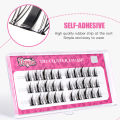 VIPUDA Pre Glued Lashes Cluster Self Adhesive Eyelashes 18/30PCS,Natural Lash With Tweezers,Press on Eyelashes No Glue Needed. 