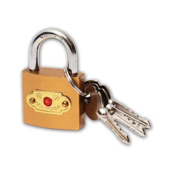 padlock heavy duty Yunhun Gold Finish Lock with  Key (32mm)